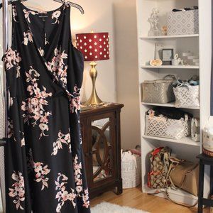 Black Cross front dress